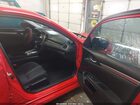 2019 Honda Civic Lx Red vin: 2HGFC2F6XKH593620