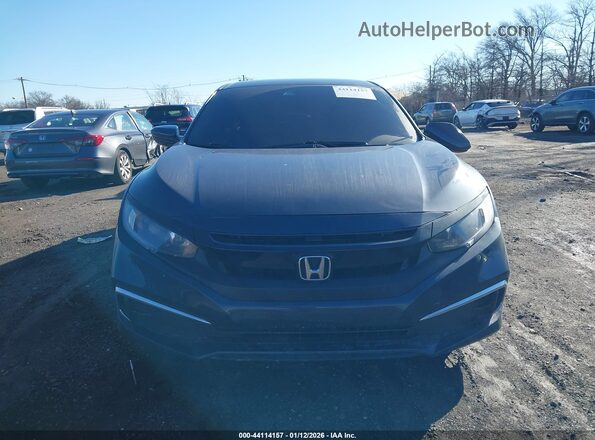 2HGFC2F6XKH601232 2019 HONDA CIVIC Gray Սարքավորումների վահանակի տեսք