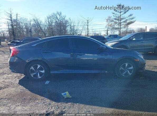 2HGFC2F6XKH601232 2019 HONDA CIVIC Gray Սալոնի հետևի տեսք