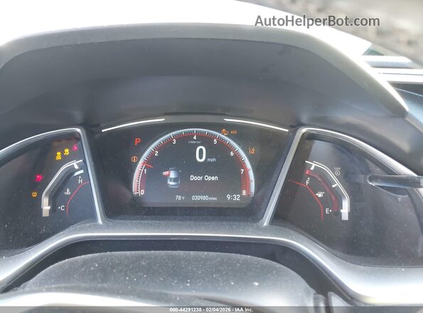 2HGFC2F88MH542508 2021 HONDA CIVIC Серый Вид задних сидений
