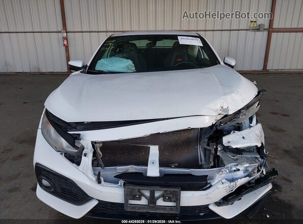 2HGFC3A53KH752918 2019 HONDA CIVIC SI Белый Вид спереди