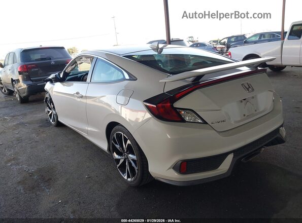 2HGFC3A53KH752918 2019 HONDA CIVIC SI Белый Задняя левая четверть
