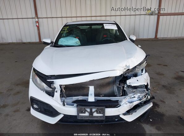 2HGFC3A53KH752918 2019 HONDA CIVIC SI Белый Вид задней части салона