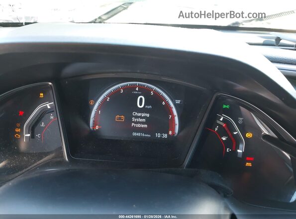2HGFC3A54KH750174 2019 HONDA CIVIC SI Белый Вид задних сидений
