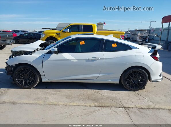 2HGFC3A54KH750174 2019 HONDA CIVIC SI Белый Панорамный вид салона 360°