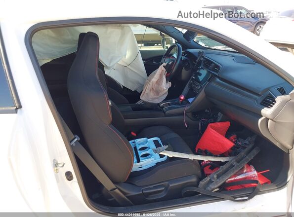 2HGFC3A54KH750174 2019 HONDA CIVIC SI Белый Вид салона спереди