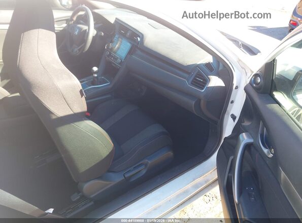 2HGFC3A55KH754606 2019 HONDA CIVIC SI Белый Вид салона спереди