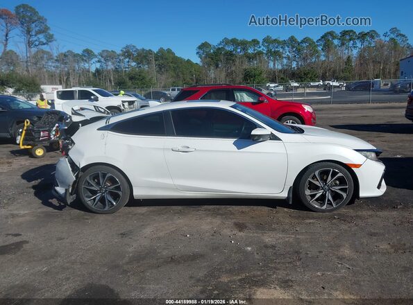 2HGFC3A55KH754606 2019 HONDA CIVIC SI Белый Вид задней части салона