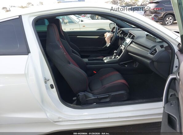 2HGFC3A55LH753571 2020 HONDA CIVIC SI White Vista interior delantera