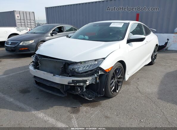 2HGFC3A55LH753571 2020 HONDA CIVIC SI White Vista tres cuartos delantera izquierda