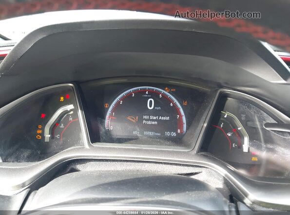 2HGFC3A55LH753571 2020 HONDA CIVIC SI White Vista de los asientos traseros
