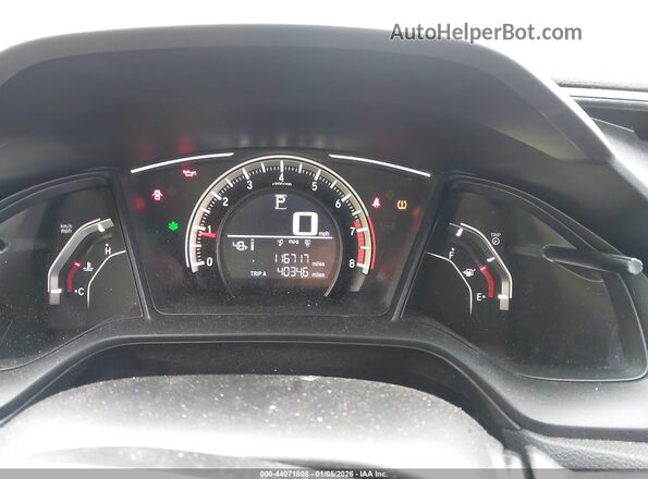 2HGFC4B55HH306864 2017 HONDA CIVIC Синий Вид задних сидений