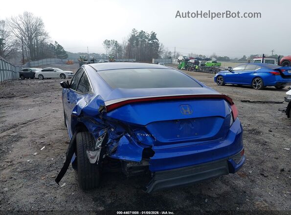 2HGFC4B55HH306864 2017 HONDA CIVIC Синий Задняя левая четверть