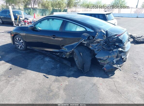 2HGFC4B5XJH300256 2018 HONDA CIVIC Черный Задняя левая четверть