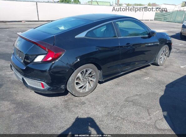2HGFC4B5XJH300256 2018 HONDA CIVIC Черный Задняя правая четверть