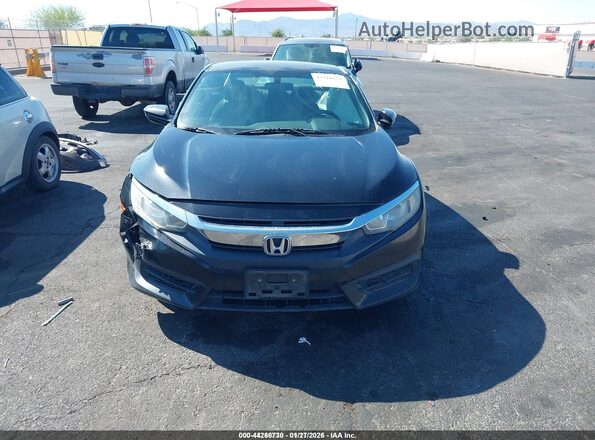2HGFC4B5XJH300256 2018 HONDA CIVIC Черный Вид панели приборов