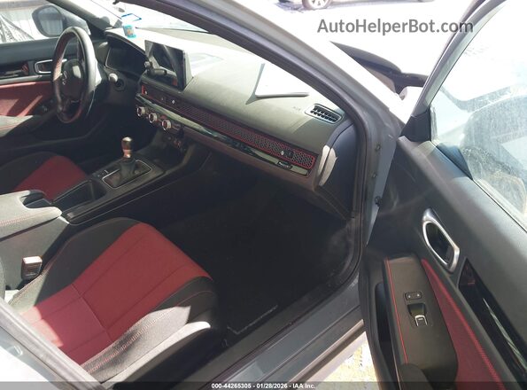 2HGFE1E50PH473829 2023 HONDA CIVIC SI Синий Вид салона спереди