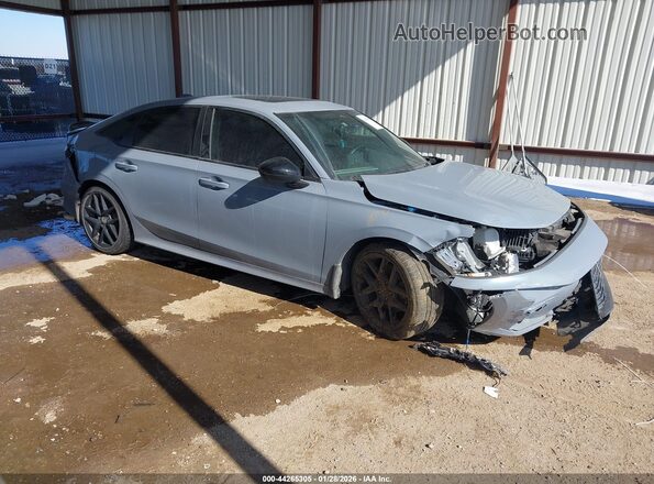 2HGFE1E50PH473829 2023 HONDA CIVIC SI Синий Передняя правая четверть