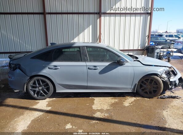 2HGFE1E50PH473829 2023 HONDA CIVIC SI Синий Вид задней части салона