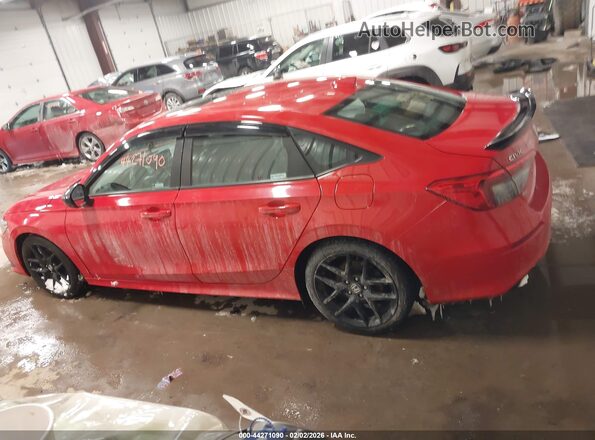 2HGFE1E52NH474770 2022 HONDA CIVIC SI Красный Панорамный вид салона 360°