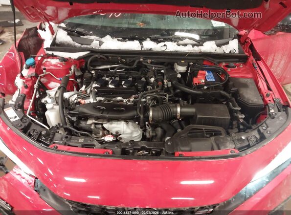 2HGFE1E52NH474770 2022 HONDA CIVIC SI Красный Вид сзади