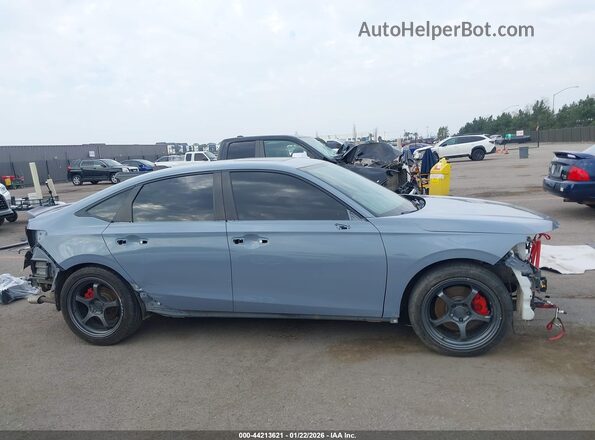2HGFE1E52PH476098 2023 HONDA CIVIC SI Серый Вид задней части салона