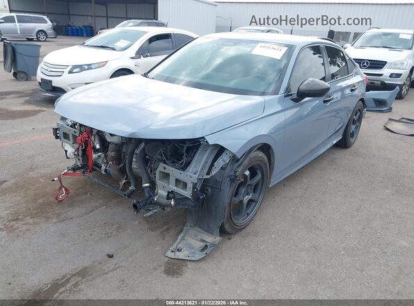 2HGFE1E52PH476098 2023 HONDA CIVIC SI Серый Передняя левая четверть
