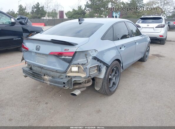 2HGFE1E52PH476098 2023 HONDA CIVIC SI Серый Задняя правая четверть