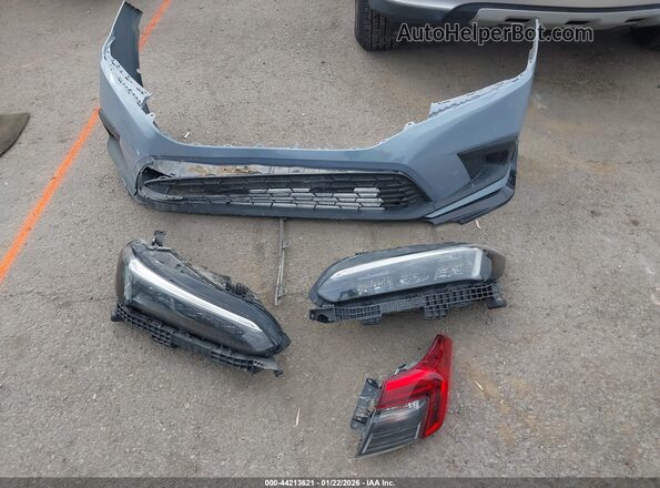 2HGFE1E52PH476098 2023 HONDA CIVIC SI Серый Вид панели приборов