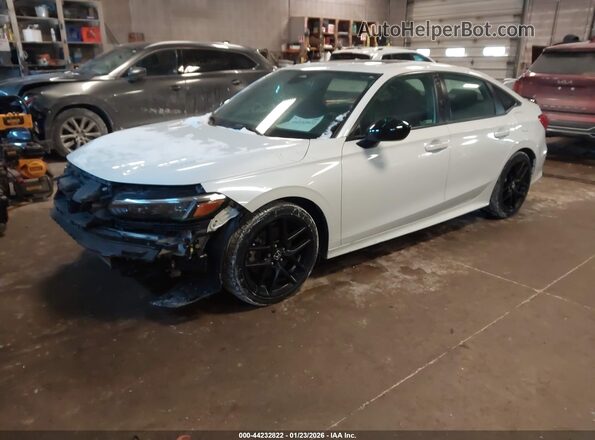 2HGFE1E52RH473978 2024 HONDA CIVIC SI Белый Передняя левая четверть