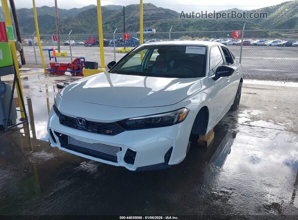 2HGFE1E52SH477115 2025 HONDA CIVIC SI White Vista tres cuartos delantera izquierda