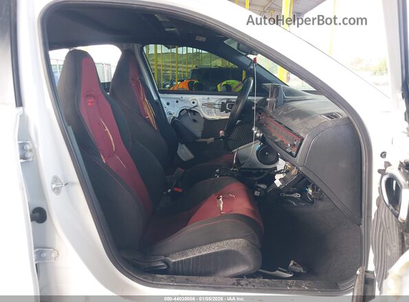2HGFE1E52SH477115 2025 HONDA CIVIC SI White Vista interior delantera