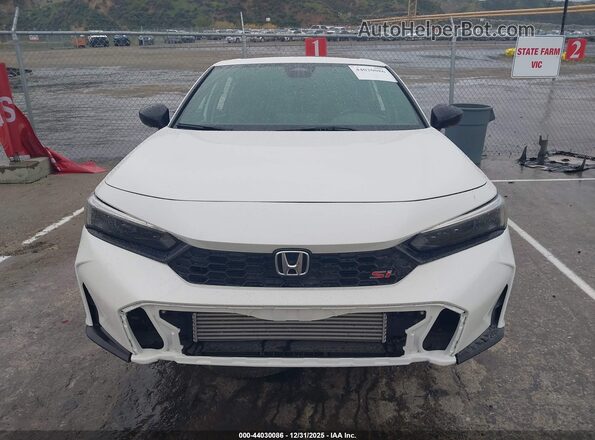 2HGFE1E52SH477115 2025 HONDA CIVIC SI White Vista frontal