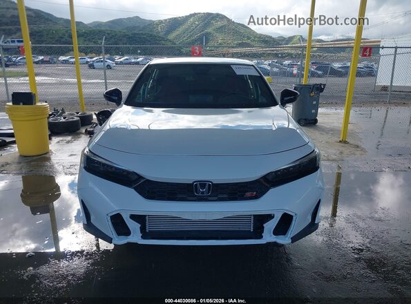 2HGFE1E52SH477115 2025 HONDA CIVIC SI White Vista interior trasera