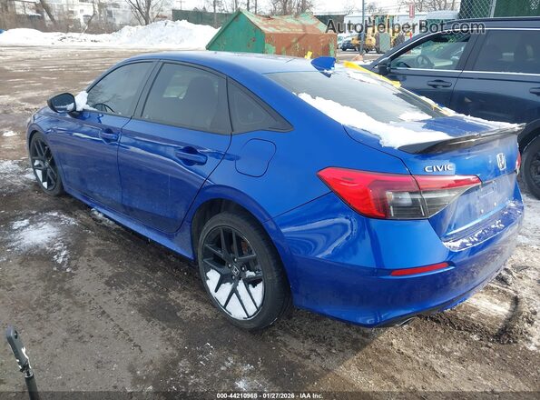 2HGFE1E53RH471303 2024 HONDA CIVIC SI Синий Задняя левая четверть