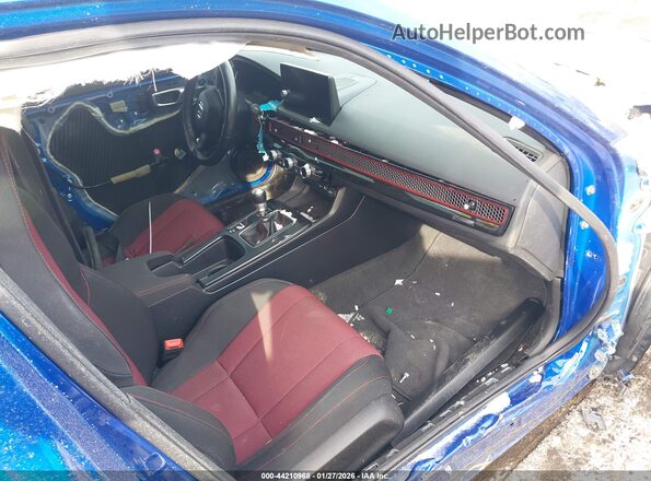 2HGFE1E53RH471303 2024 HONDA CIVIC SI Синий Вид салона спереди