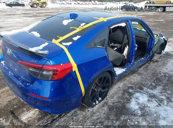 2HGFE1E53RH471303 2024 HONDA CIVIC SI Синий Задняя правая четверть