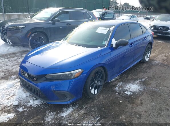 2HGFE1E53RH471303 2024 HONDA CIVIC SI Синий Передняя левая четверть