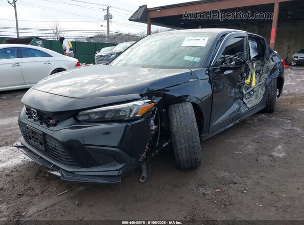 2HGFE1E54PH475552 2023 HONDA CIVIC SI Черный Передняя левая четверть