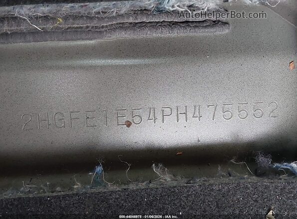 2HGFE1E54PH475552 2023 HONDA CIVIC SI Черный Вид подкапотного пространства