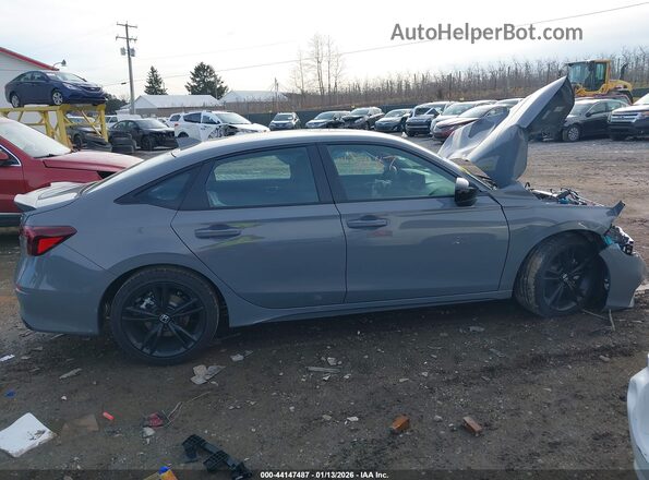 2HGFE1E54TH473729 2026 HONDA CIVIC SI Gray Widok wnętrza z tyłu