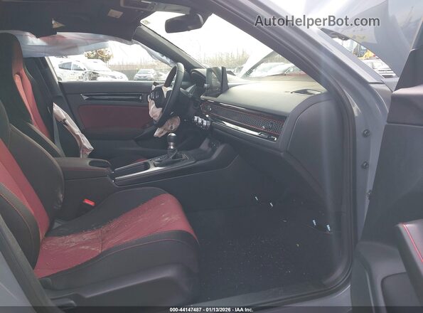 2HGFE1E54TH473729 2026 HONDA CIVIC SI Gray Widok wnętrza z przodu