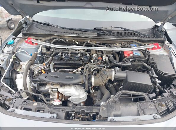 2HGFE1E56NH476294 2022 HONDA CIVIC SI Light Blue Вид сзади