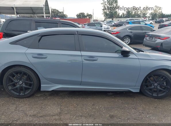 2HGFE1E56NH476294 2022 HONDA CIVIC SI Light Blue Вид щитка приборов