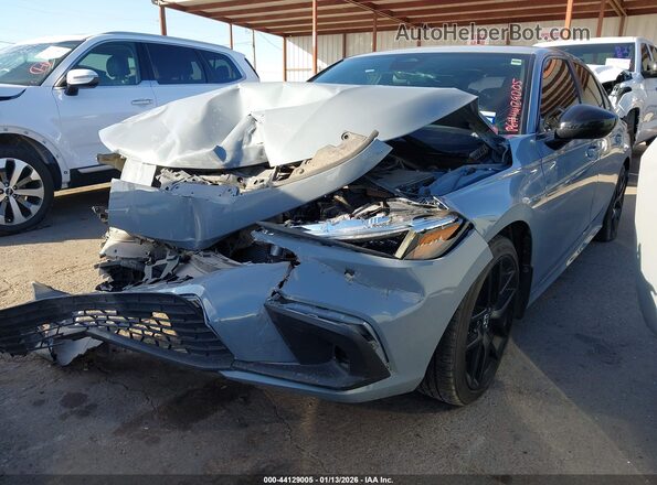 2HGFE1E56PH472765 2023 HONDA CIVIC SI Серый Передняя левая четверть