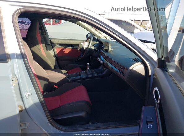 2HGFE1E56PH472765 2023 HONDA CIVIC SI Серый Вид салона спереди