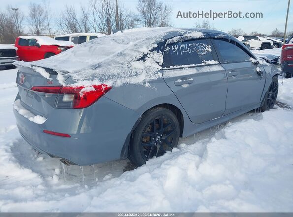 2HGFE1E57NH474070 2022 HONDA CIVIC SI Серый Задняя правая четверть