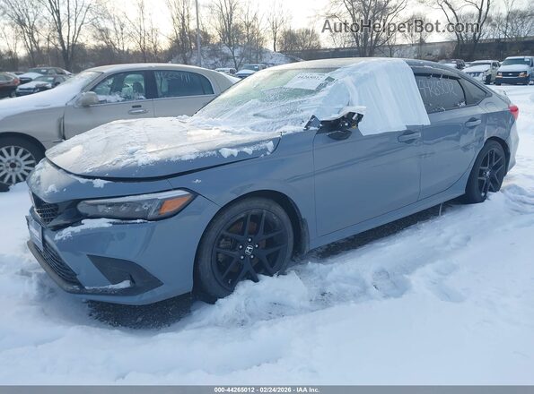 2HGFE1E57NH474070 2022 HONDA CIVIC SI Серый Передняя левая четверть