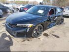 2025 Honda Civic Si Base W/high Performance Summer Tires/ Черный vin: 2HGFE1E57SH471634
