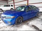 2022 Honda Civic Si Sedan Blue vin: 2HGFE1E58NH470304